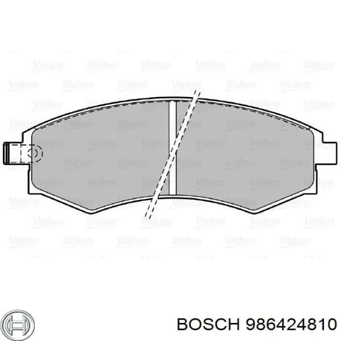 Колодки Bosch 986424810 цена, от 15.84 USD