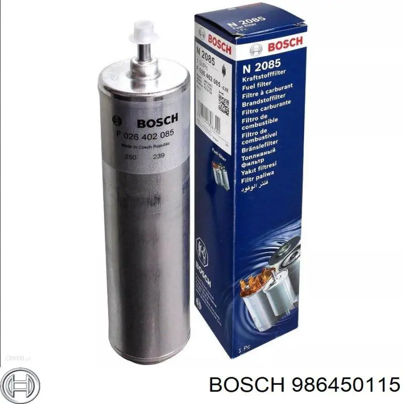 986450115 Bosch топливный фильтр