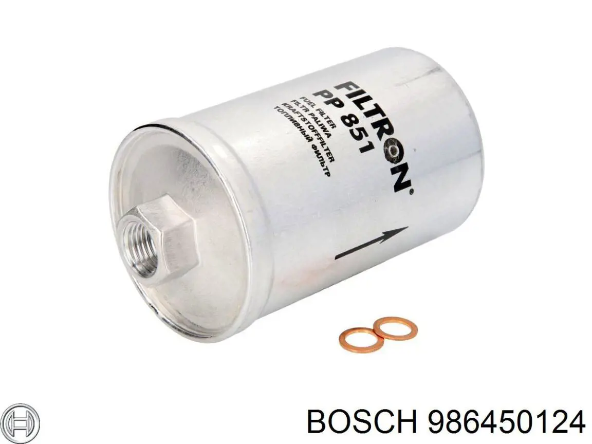 986450124 Bosch Фильтр топлива