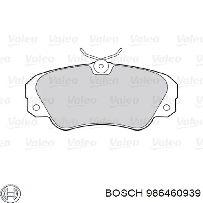 Колодки Bosch 986460939 цена, от 20.98 USD