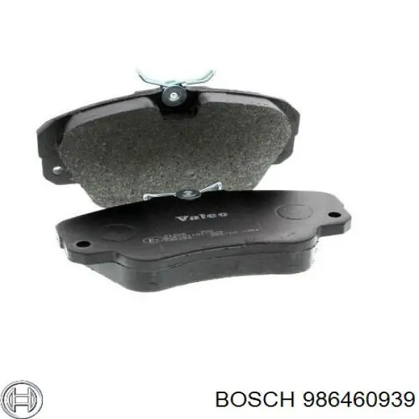 986460939 Bosch Колодки передние