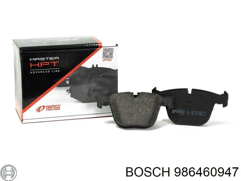 986460947 Bosch передние тормозные колодки