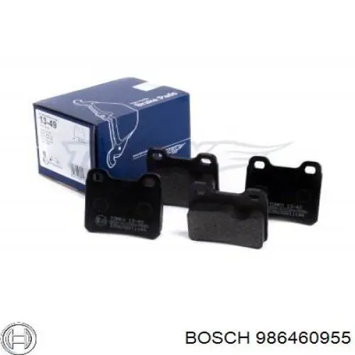 Колодки дисковые  Bosch 986460955 цена, от 10.51 USD