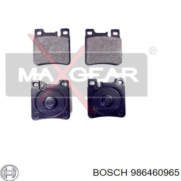 986460965 Bosch Колодки тормозные дисковые комплект
