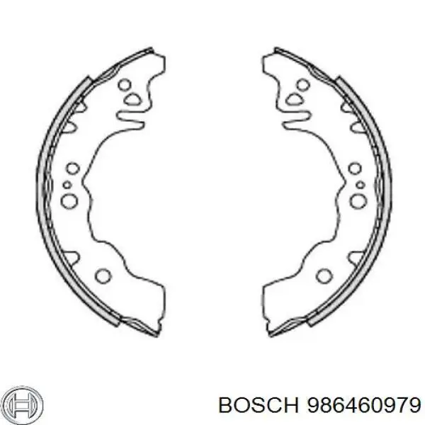 Колодки Bosch 986460979 цена, от 18.52 USD