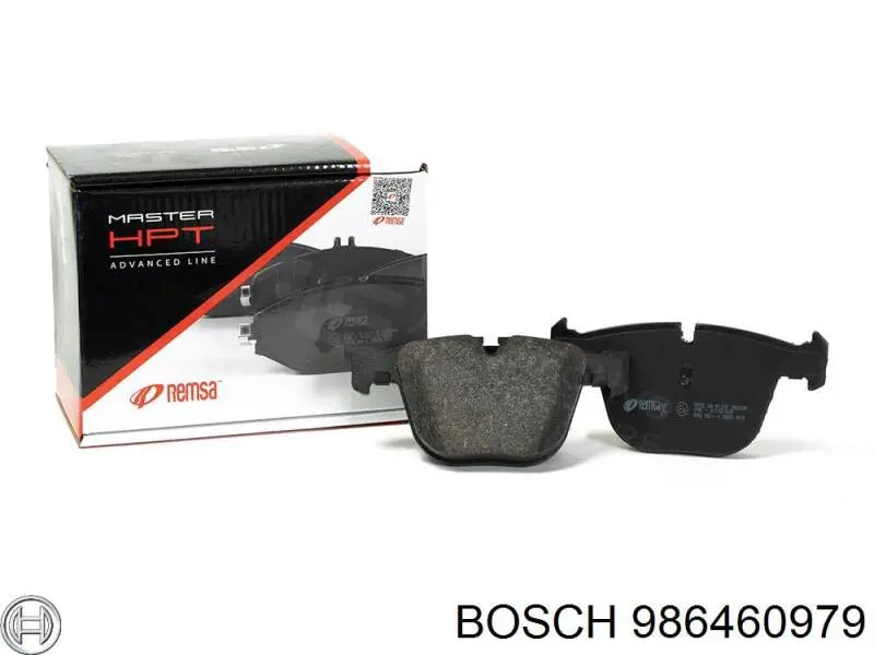 986460979 Bosch Колодки передние