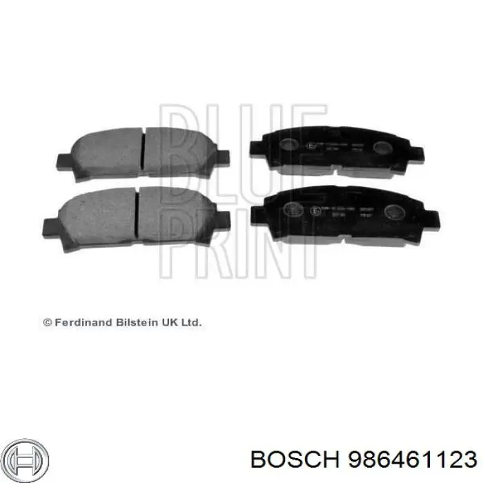 Купить 986461123 Bosch Колодки тормозные