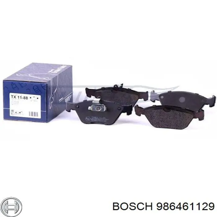 Купить 986461129 Bosch Колодки тормозные