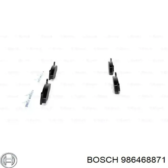 Колодки Bosch 986468871 цена, от 10.44 USD