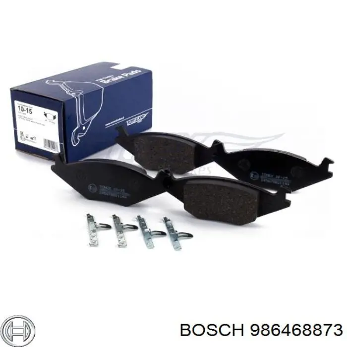 986468873 Bosch Колодки передние