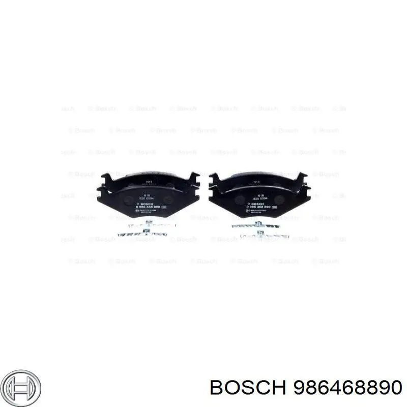 Колодки Bosch 986468890 цена, от 11.78 USD