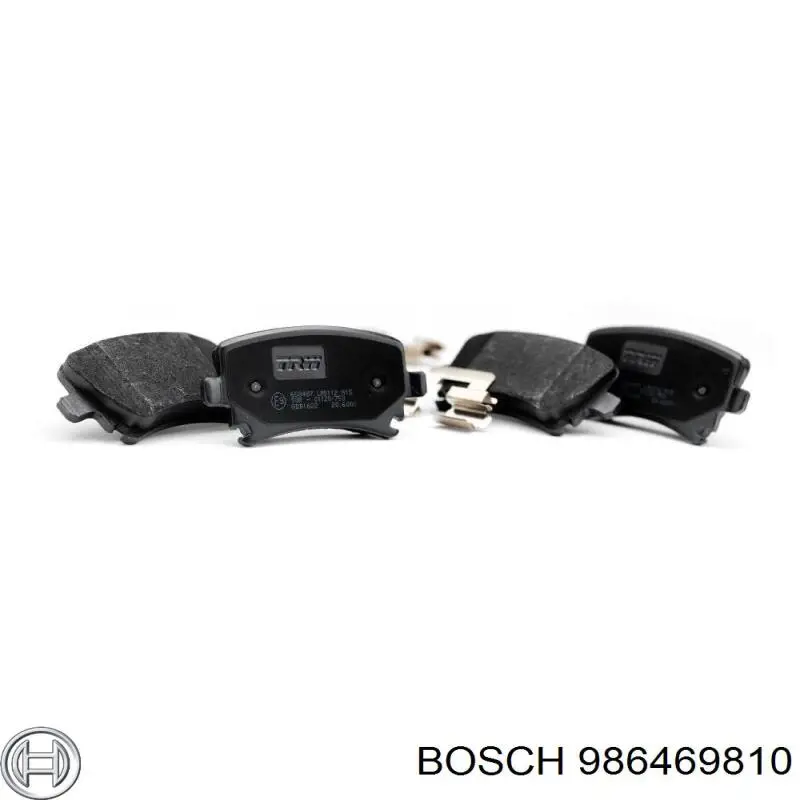 Задние тормозные колодки 986469810 Bosch