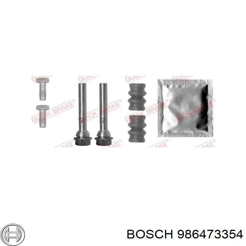 Купить 986473354 Bosch Суппорт задний левый