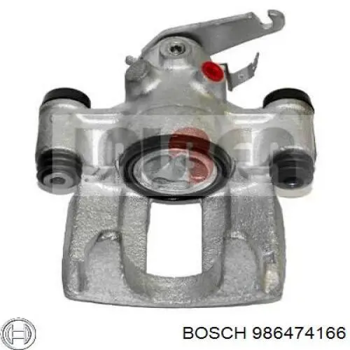 986474166 Bosch суппорт тормозной передний правый