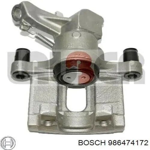 986474172 Bosch суппорт тормозной задний правый