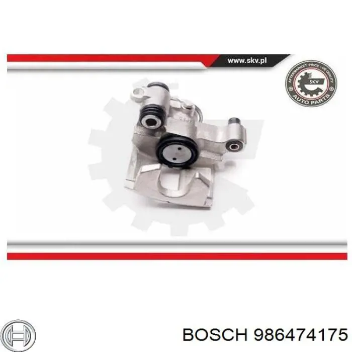 Суппорт тормозной задний правый 986474175 Bosch