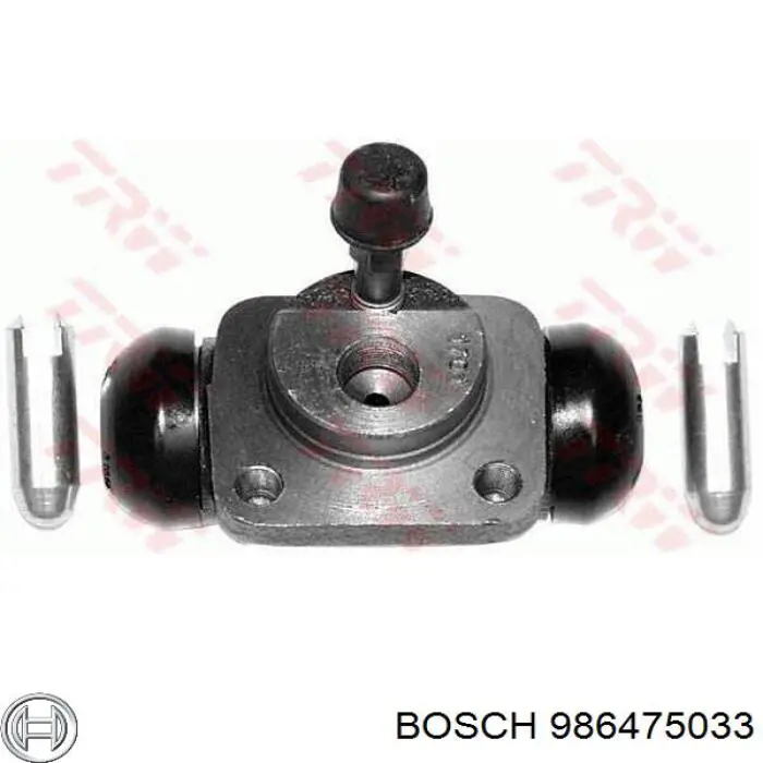 986475033 Bosch цилиндр тормозной колесный рабочий задний