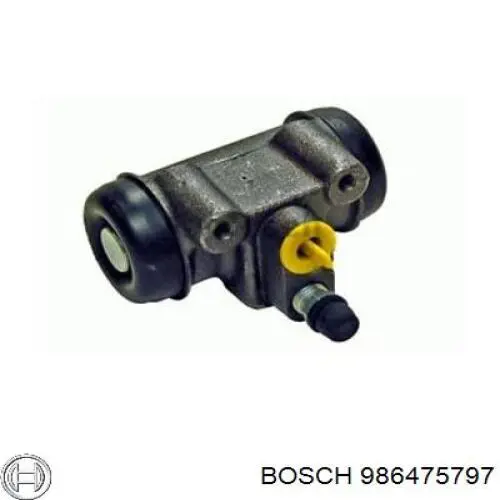 Цилиндр тормозной колесный 986475797 Bosch