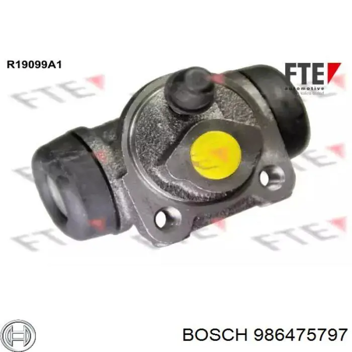 Цилиндр тормозной колесный 986475797 Bosch