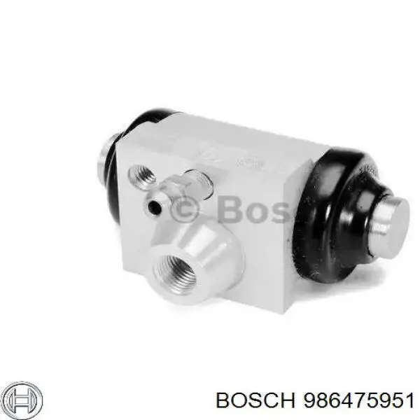986475951 Bosch цилиндр тормозной колесный рабочий задний