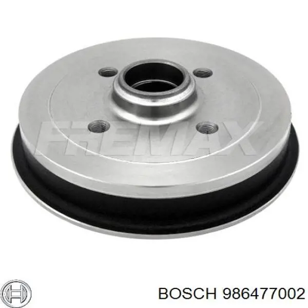 986477002 Bosch барабан тормозной задний