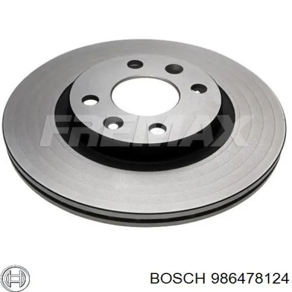 Тормоз дисковый передний Bosch 986478124 цена, от 29.09 USD
