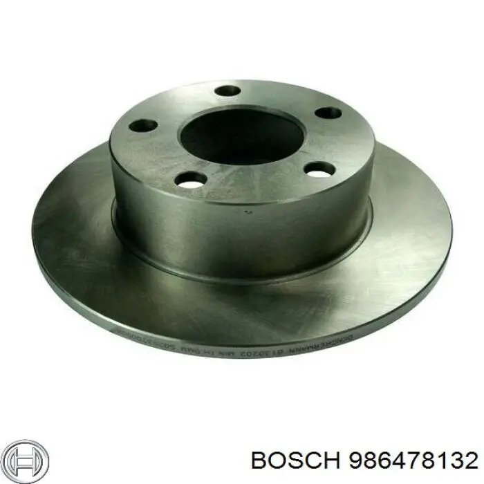986478132 Bosch диск тормозной задний