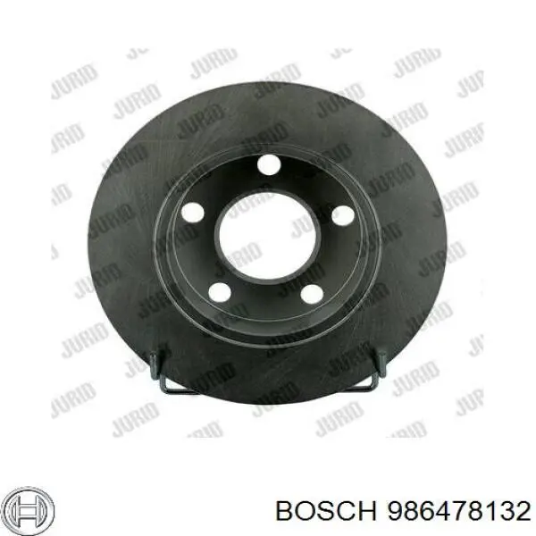 Задний тормозной диск Bosch 986478132 цена, от 23.14 USD