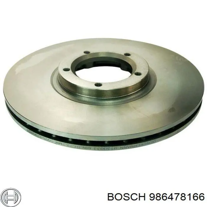 Передние тормозные диски 986478166 Bosch