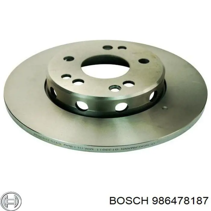 Купить 986478187 Bosch Ротор тормозной