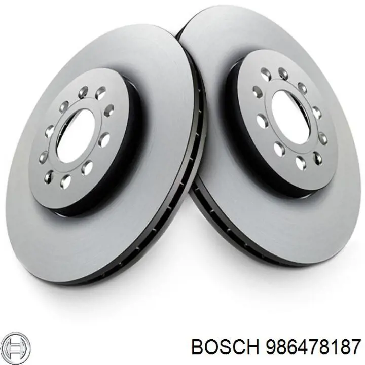 986478187 Bosch Диск тормозной передний