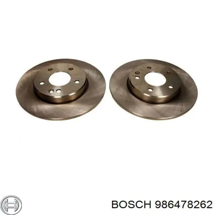 986478262 Bosch диск тормозной передний