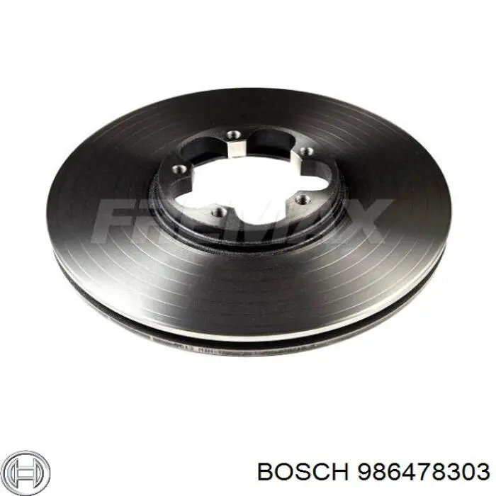986478303 Bosch Диск тормозной передний