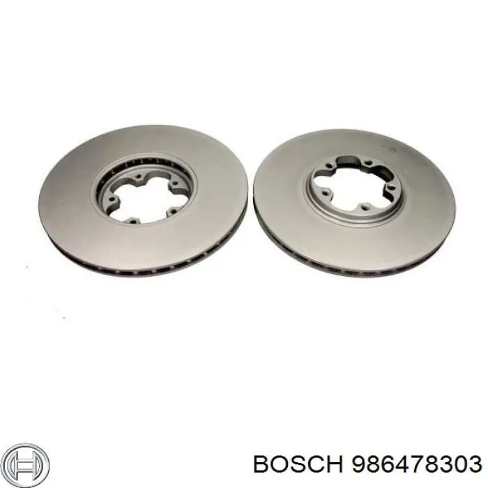 Купить 986478303 Bosch Ротор тормозной
