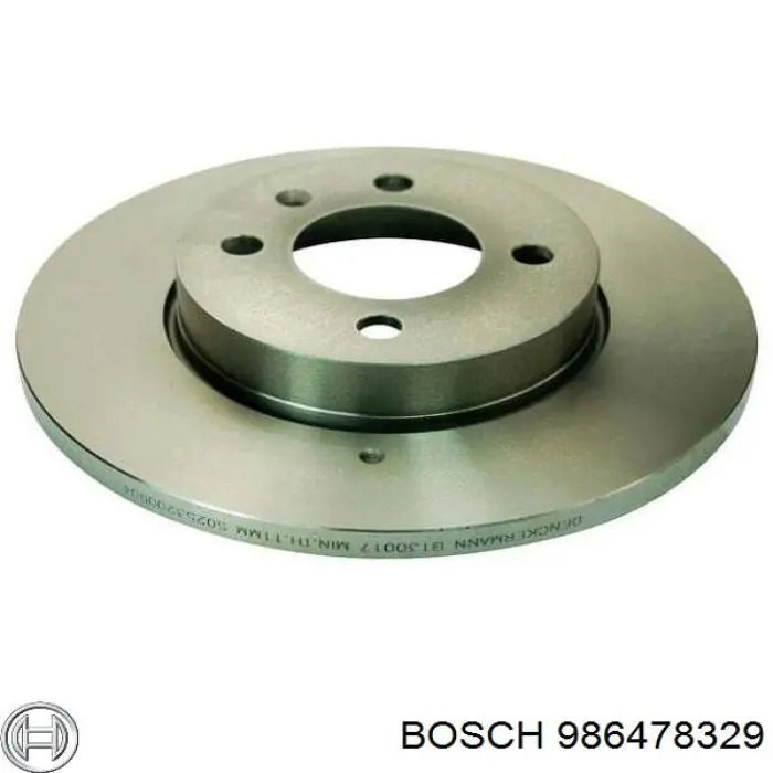 986478329 Bosch Диск тормозной передний