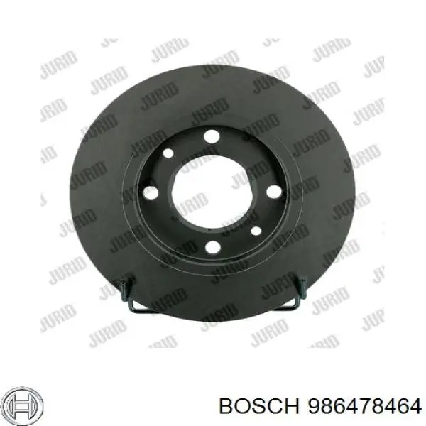 986478464 Bosch диск тормозной задний
