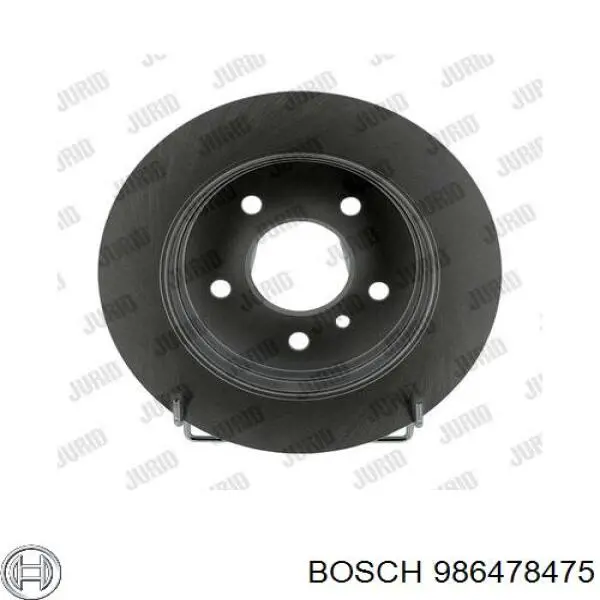 Тормозные диски 986478475 Bosch