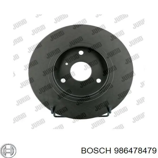 Передние тормозные диски 986478479 Bosch