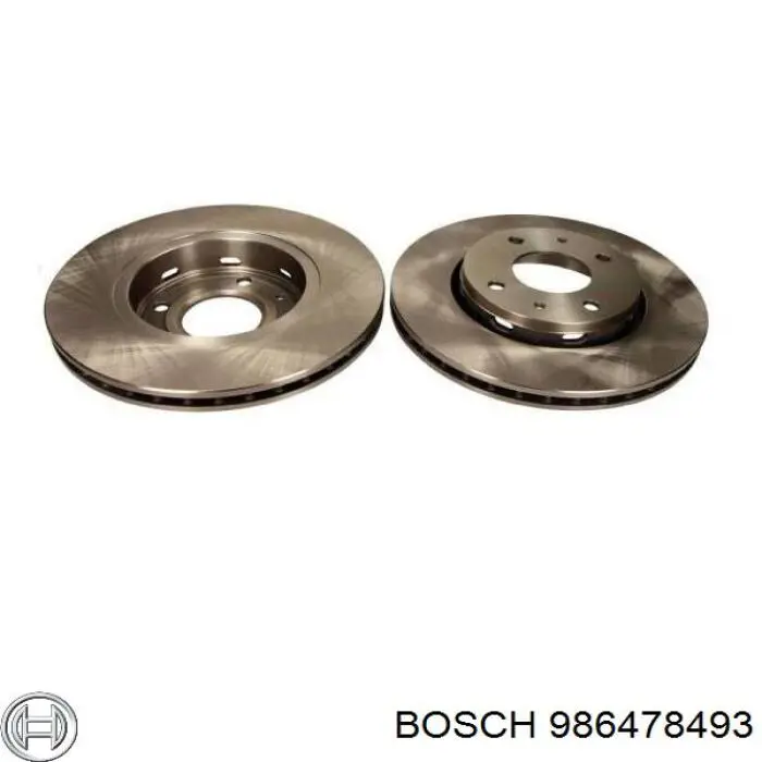 986478493 Bosch Диск тормозной передний