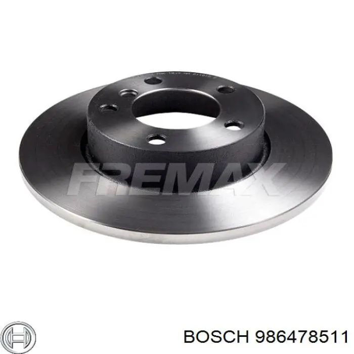 986478511 Bosch диск тормозной передний