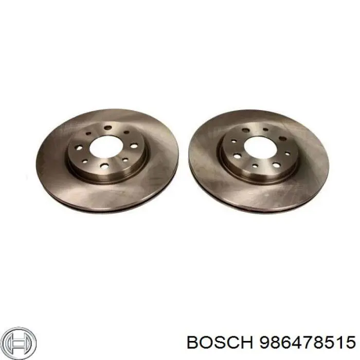 986478515 Bosch диск тормозной передний
