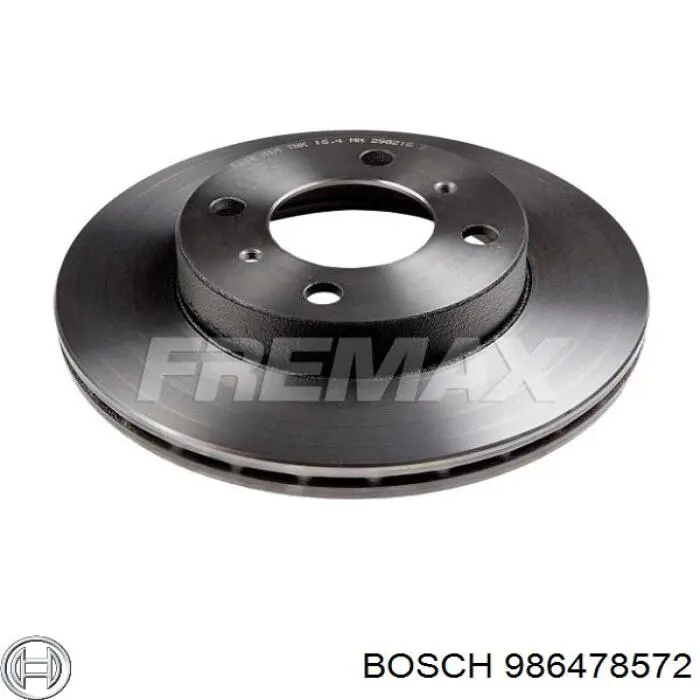 986478572 Bosch Диск тормозной передний