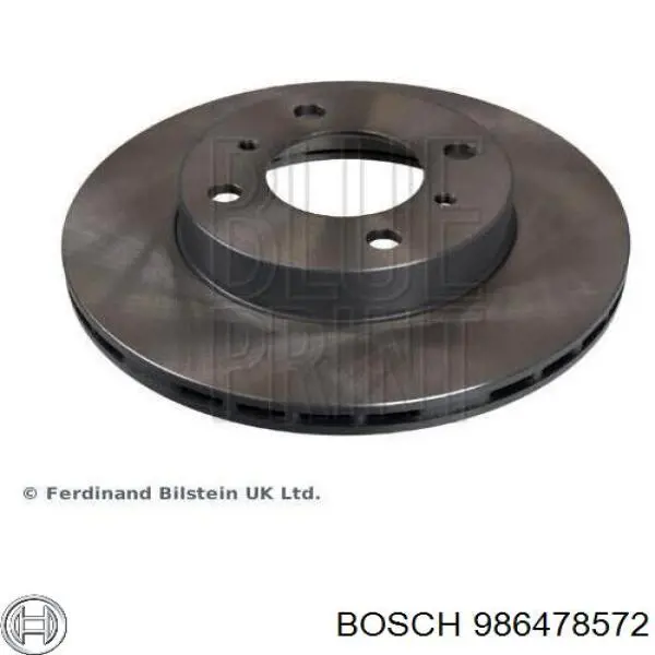 Тормоз дисковый передний Bosch 986478572 цена, от 19.93 USD