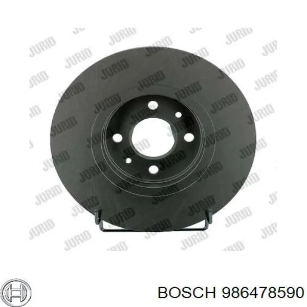 986478590 Bosch Диск тормозной передний