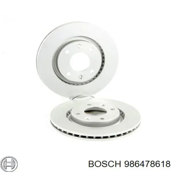 Тормоз дисковый передний Bosch 986478618 цена, от 32.33 USD