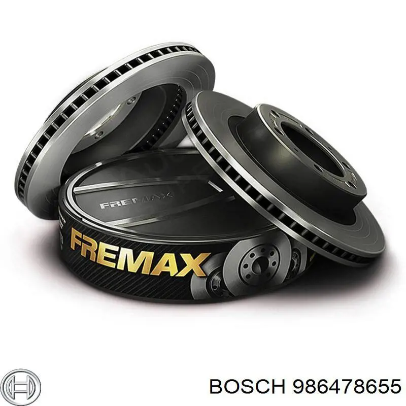Задний тормозной диск Bosch 986478655 цена, от 32.08 USD