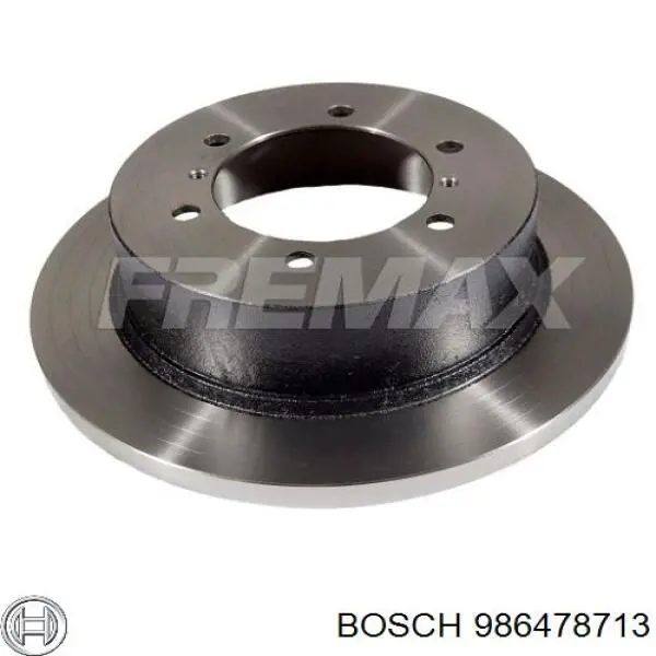 Тормозные диски 986478713 Bosch
