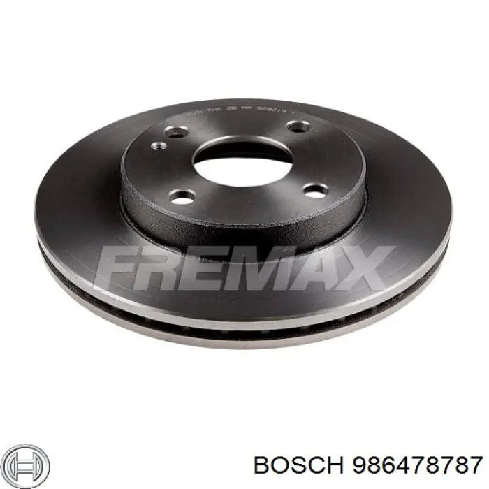 986478787 Bosch диск тормозной передний
