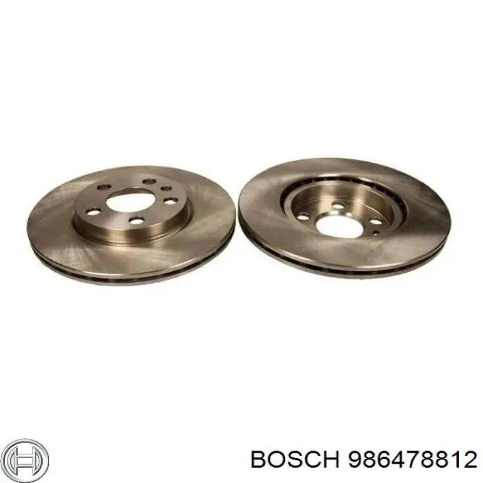 Тормоз дисковый передний Bosch 986478812 цена, от 35.20 USD