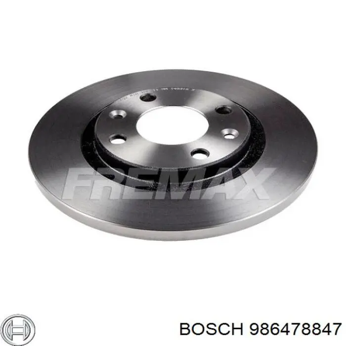 Купить 986478847 Bosch Ротор тормозной
